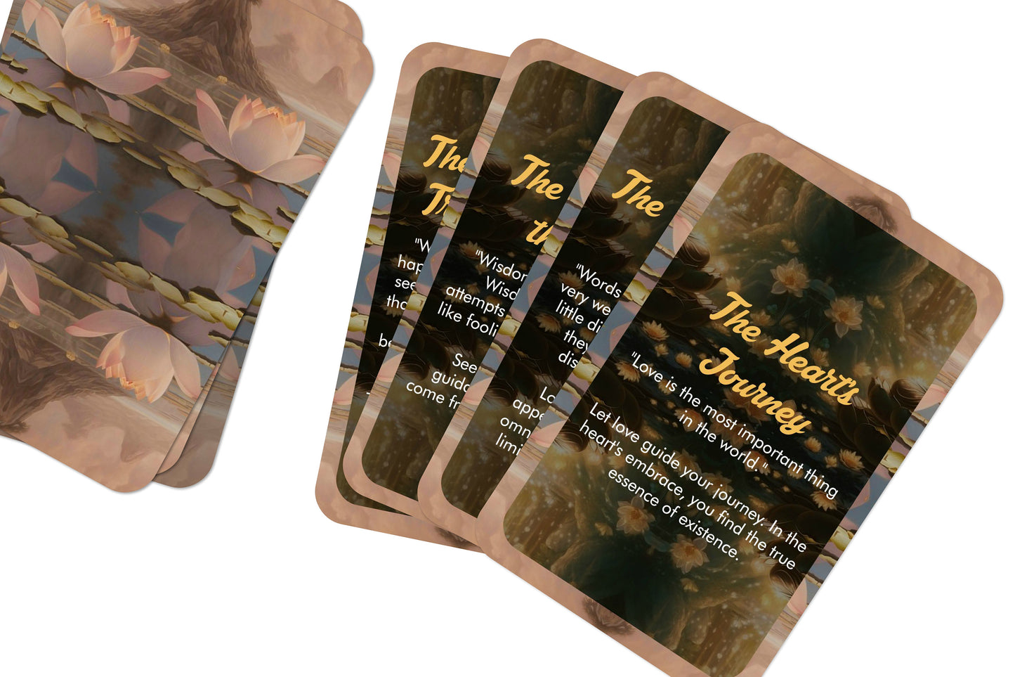 The Siddhartha Oracle - Inspired by Hermann Hesse's timeless masterpiece - Divination tools - Oracle cards
