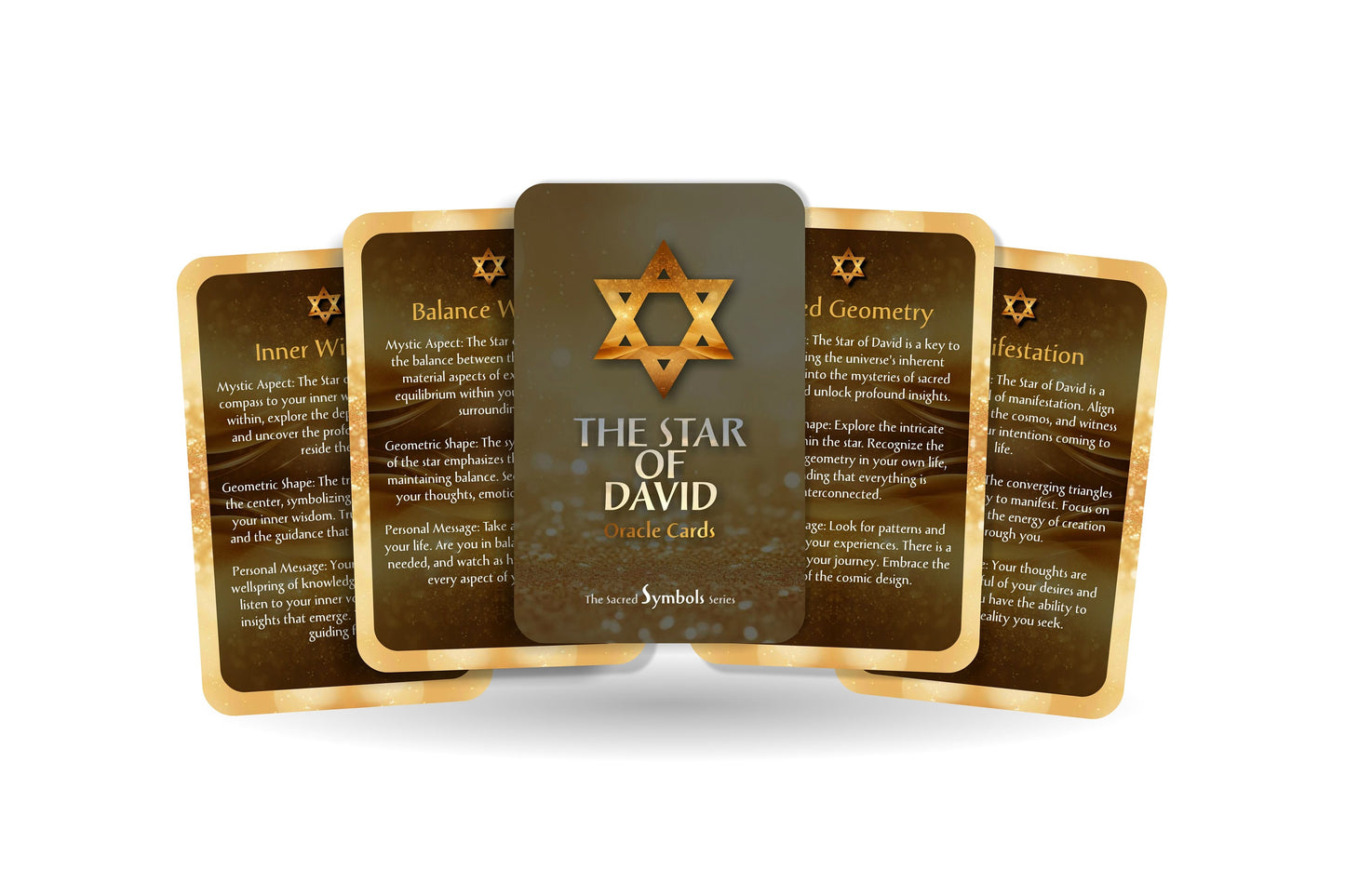 The Star Of David - Oracle Cards - Divination tools - The Sacred Symbols Collection