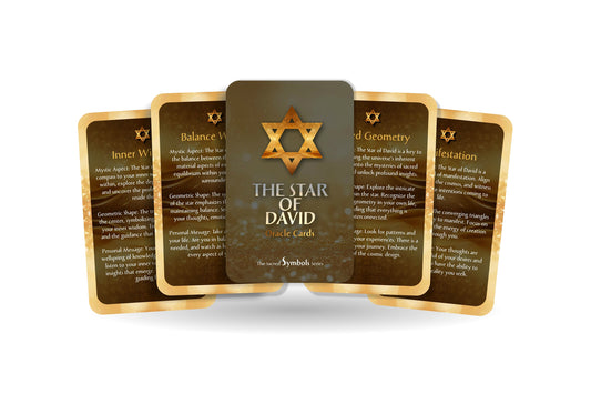 The Star Of David - Oracle Cards - Divination tools - The Sacred Symbols Collection