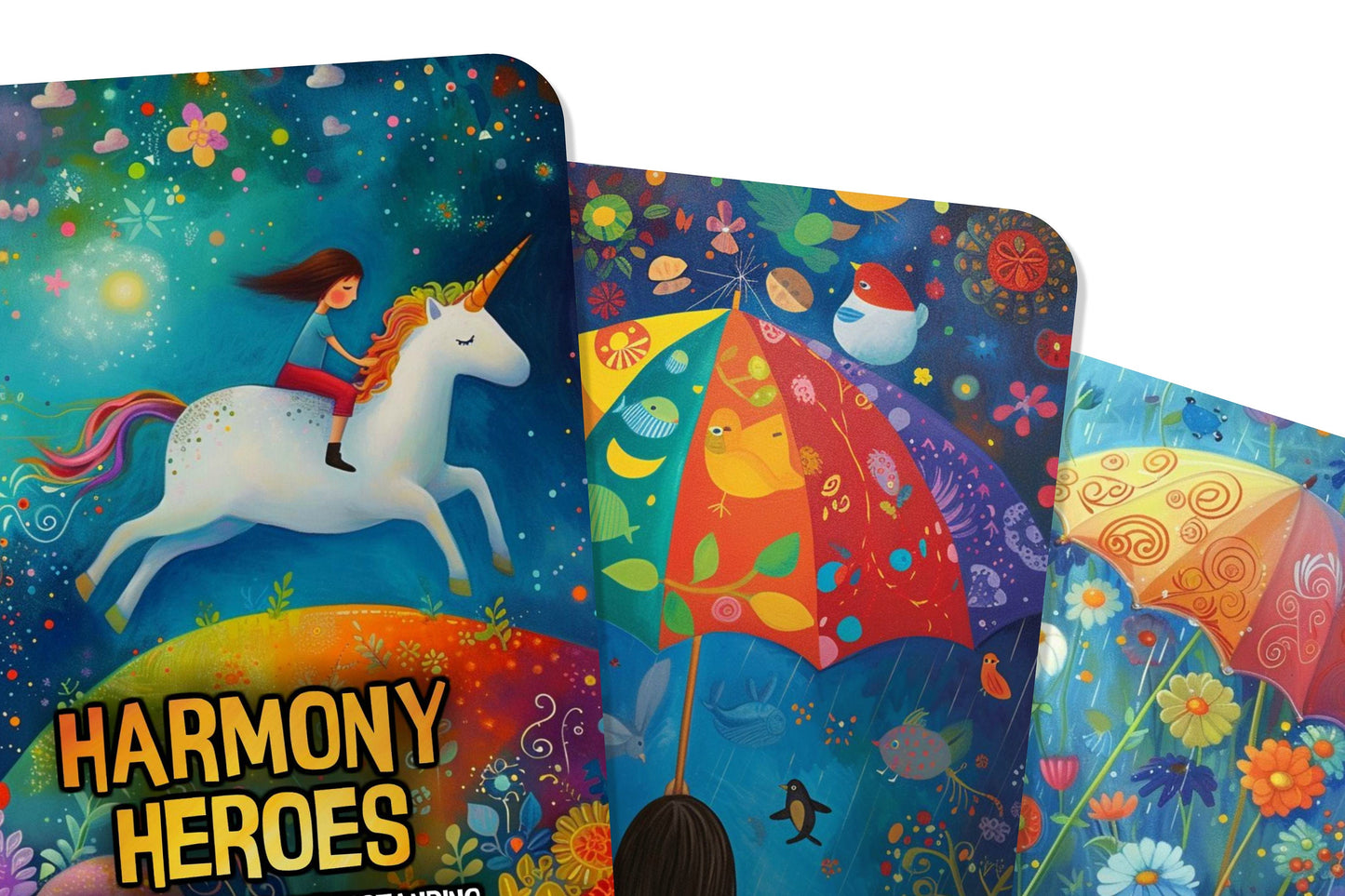 Harmony Heroes - Promoting peace, understanding, and conflict resolution, Kids Cards, A Journey Through Rhymes