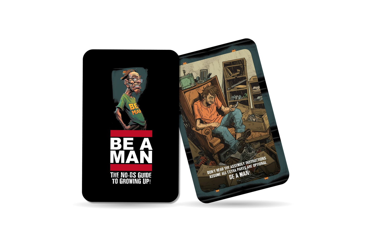 Be a Man - The No-BS Guide to Growing Up! - 22 Cards