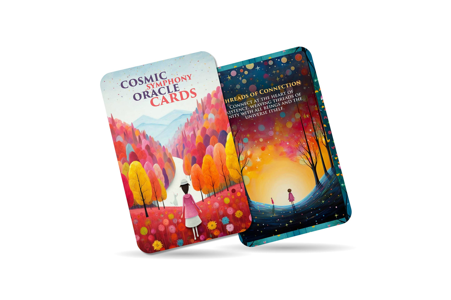 Cosmic Symphony - Oracle Cards - The cosmic vibrations of the universe and the inner melodies of the soul