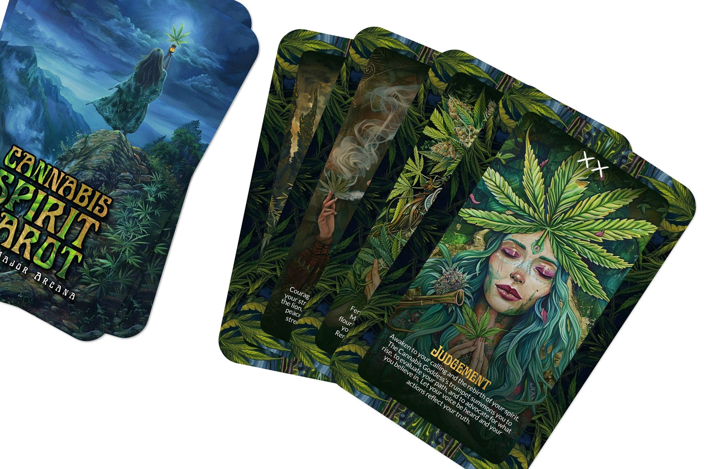 Cannabis Spirit Tarot - Goddess Major Arcana