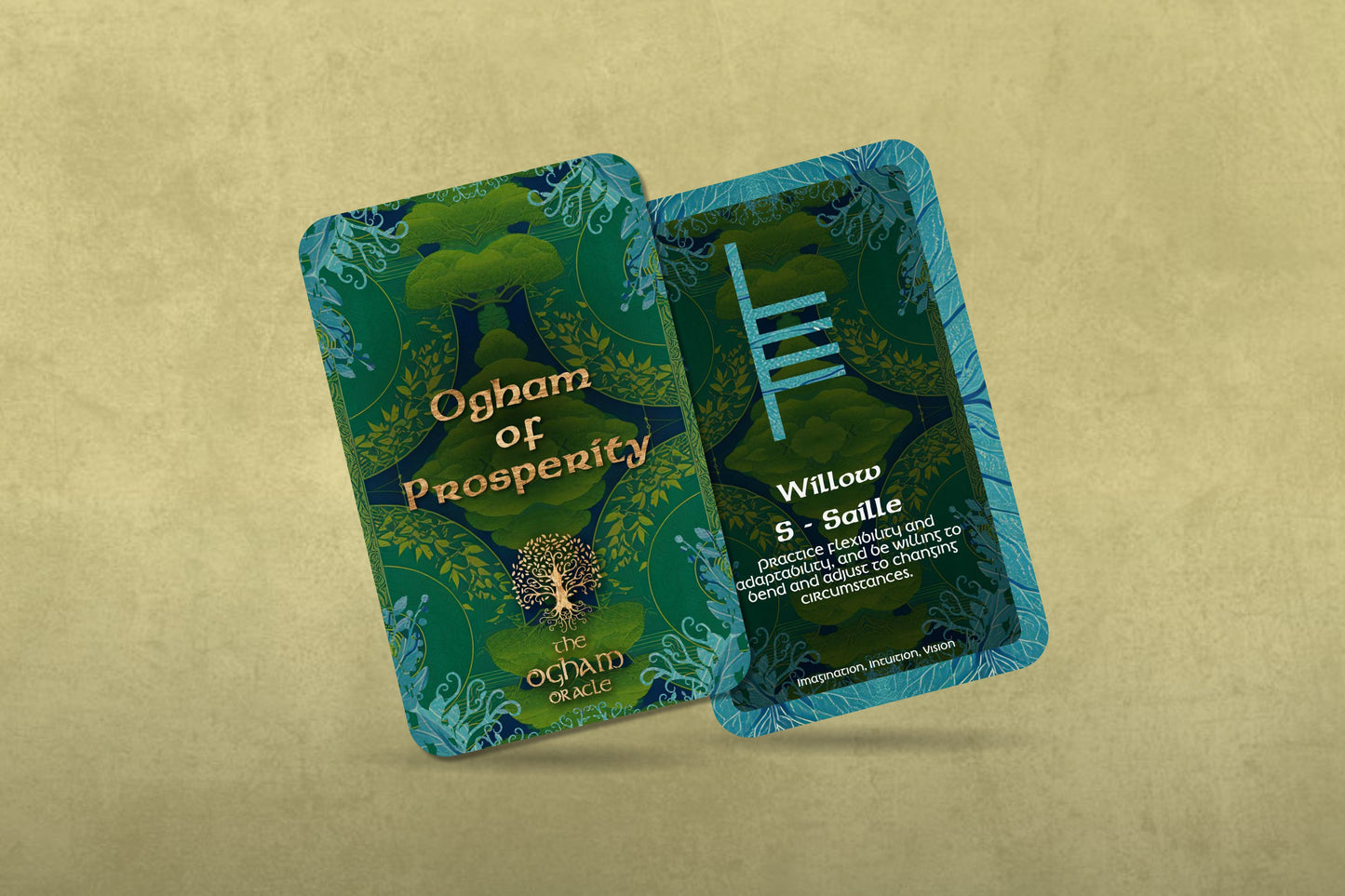 Ogham of Prosperity - The Ogham Oracle